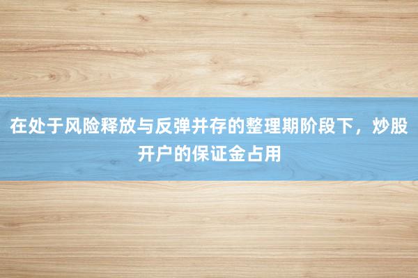 在处于风险释放与反弹并存的整理期阶段下，炒股开户的保证金占用