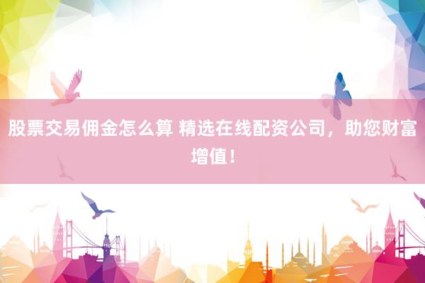 股票交易佣金怎么算 精选在线配资公司，助您财富增值！